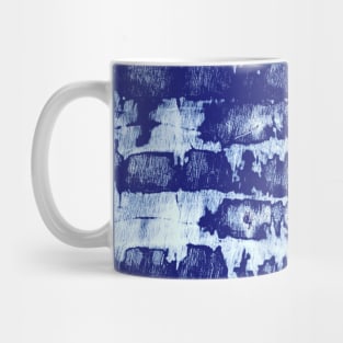 Indigo Tie-Dye Symmetry Mug